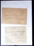 1810-1950, Ensemble de 104 lettres regroupant un ensemble