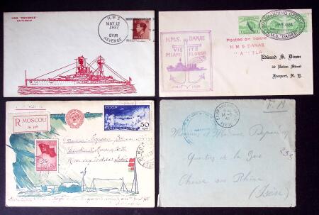1810-1950, Ensemble de 104 lettres regroupant un ensemble