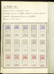 FISCAUX 1860-1918, Exceptionnelle collection de timbres