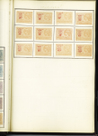 FISCAUX 1860-1918, Exceptionnelle collection de timbres