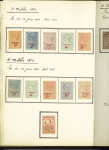 FISCAUX 1860-1918, Exceptionnelle collection de timbres
