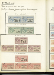 FISCAUX 1860-1918, Exceptionnelle collection de timbres