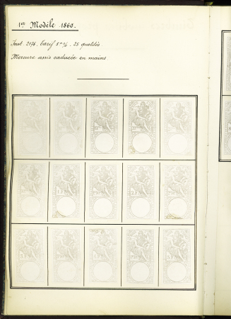 FISCAUX 1860-1918, Exceptionnelle collection de timbres