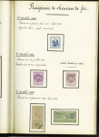 FISCAUX 1860-1918, Exceptionnelle collection de timbres