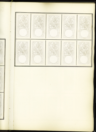 FISCAUX 1860-1918, Exceptionnelle collection de timbres