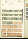 FISCAUX 1860-1918, Exceptionnelle collection de timbres