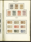 FISCAUX 1860-1918, Exceptionnelle collection de timbres