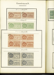 FISCAUX 1860-1918, Exceptionnelle collection de timbres