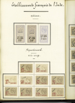 FISCAUX 1860-1918, Exceptionnelle collection de timbres