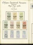 FISCAUX 1860-1918, Exceptionnelle collection de timbres