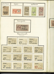 FISCAUX 1860-1918, Exceptionnelle collection de timbres