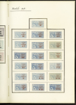 FISCAUX 1860-1918, Exceptionnelle collection de timbres