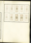 FISCAUX 1860-1918, Exceptionnelle collection de timbres