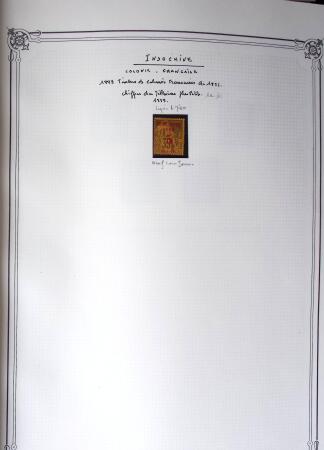 1889-1947, Belle collection Colonies en un album Y&T,