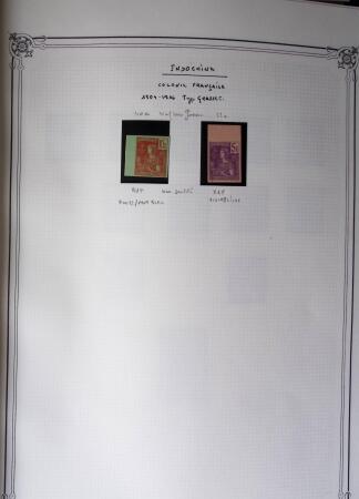1889-1947, Belle collection Colonies en un album Y&T,