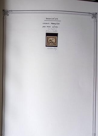 1889-1947, Belle collection Colonies en un album Y&T,