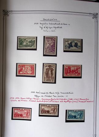 1889-1947, Belle collection Colonies en un album Y&T,
