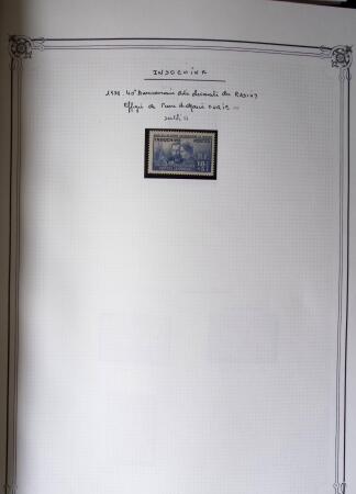 1889-1947, Belle collection Colonies en un album Y&T,