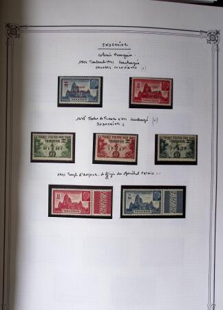 1889-1947, Belle collection Colonies en un album Y&T,