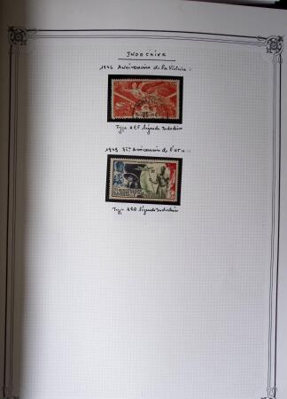 1889-1947, Belle collection Colonies en un album Y&T,