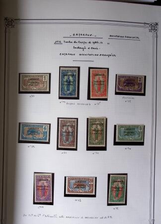 1889-1947, Belle collection Colonies en un album Y&T,