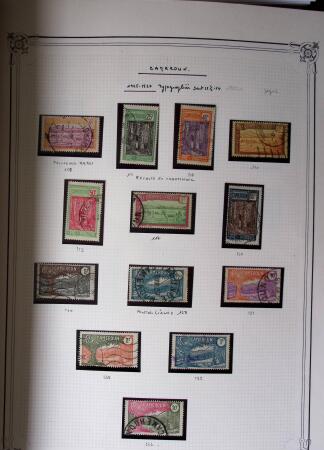 1889-1947, Belle collection Colonies en un album Y&T,