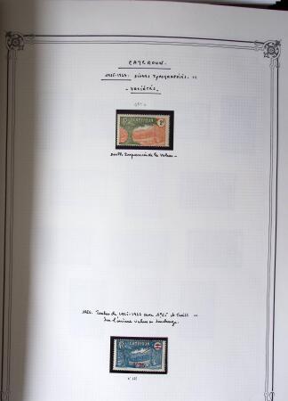 1889-1947, Belle collection Colonies en un album Y&T,