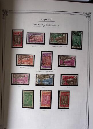 1889-1947, Belle collection Colonies en un album Y&T,
