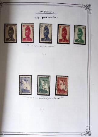 1889-1947, Belle collection Colonies en un album Y&T,