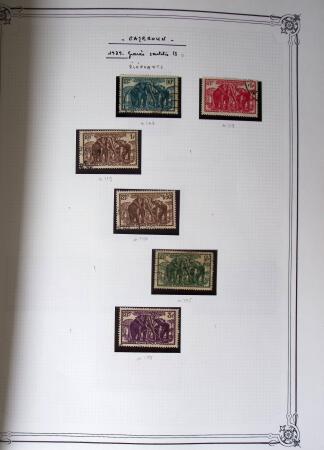 1889-1947, Belle collection Colonies en un album Y&T,