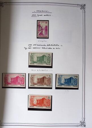 1889-1947, Belle collection Colonies en un album Y&T,