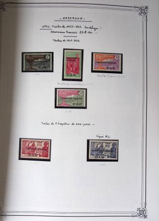 1889-1947, Belle collection Colonies en un album Y&T,