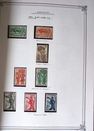 1889-1947, Belle collection Colonies en un album Y&T,
