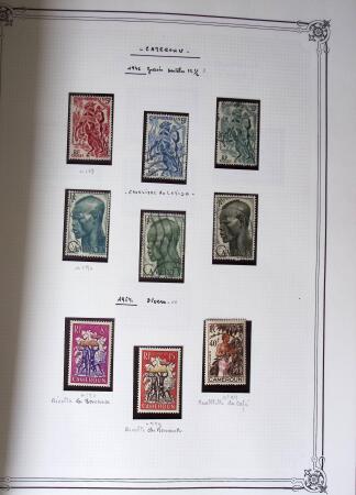 1889-1947, Belle collection Colonies en un album Y&T,