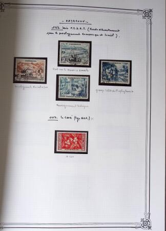 1889-1947, Belle collection Colonies en un album Y&T,