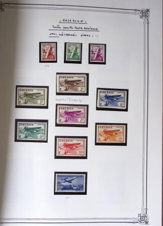 1889-1947, Belle collection Colonies en un album Y&T,