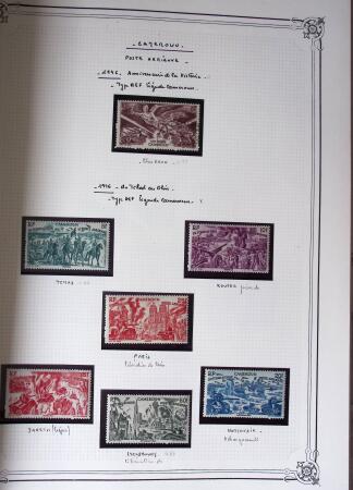 1889-1947, Belle collection Colonies en un album Y&T,