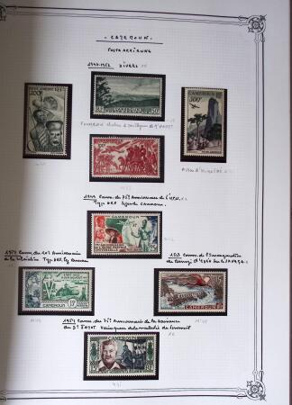 1889-1947, Belle collection Colonies en un album Y&T,