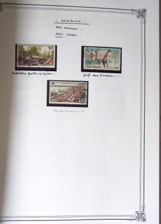 1889-1947, Belle collection Colonies en un album Y&T,