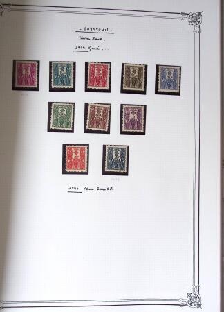 1889-1947, Belle collection Colonies en un album Y&T,