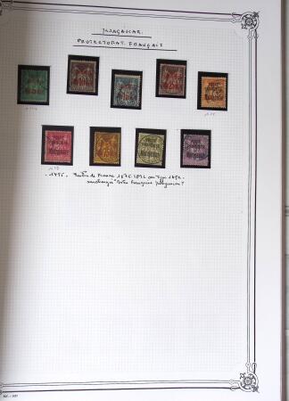 1889-1947, Belle collection Colonies en un album Y&T,