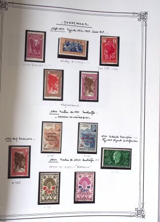 1889-1947, Belle collection Colonies en un album Y&T,