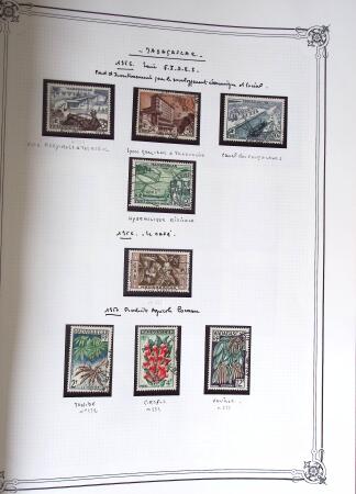 1889-1947, Belle collection Colonies en un album Y&T,