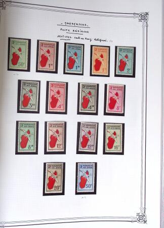 1889-1947, Belle collection Colonies en un album Y&T,