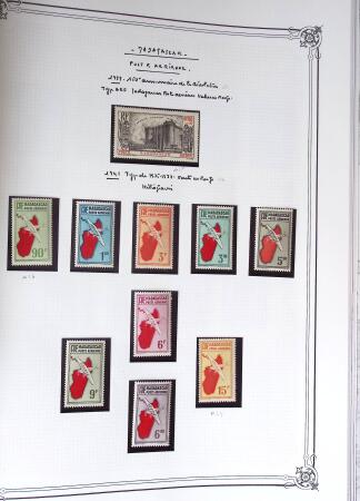 1889-1947, Belle collection Colonies en un album Y&T,