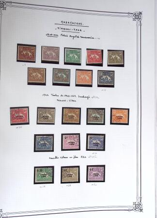 1889-1947, Belle collection Colonies en un album Y&T,