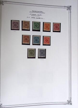 1889-1947, Belle collection Colonies en un album Y&T,