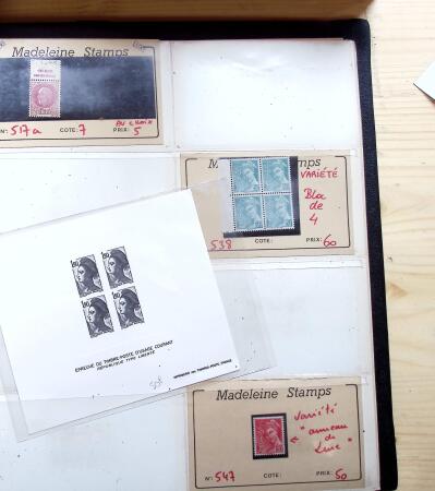 1849-2000, Collection France , timbres oblitérés