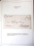 1870-1871, Ensemble de 13 lettres avec marques postales