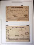 1870-1871, Ensemble de 13 lettres avec marques postales